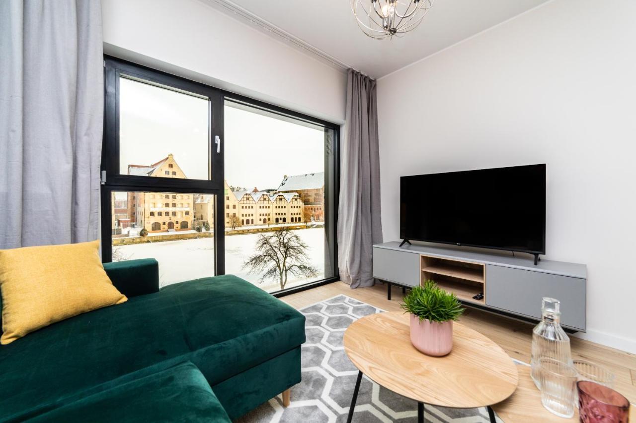 Pobookowane River View Apartments Γκντανσκ Εξωτερικό φωτογραφία